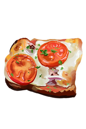 tomato toast